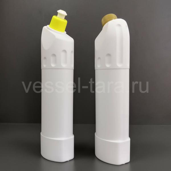 Бутылка ПНД с наклонным горлом 750мл. (0,75л.) с 28 горлом. — фото 2